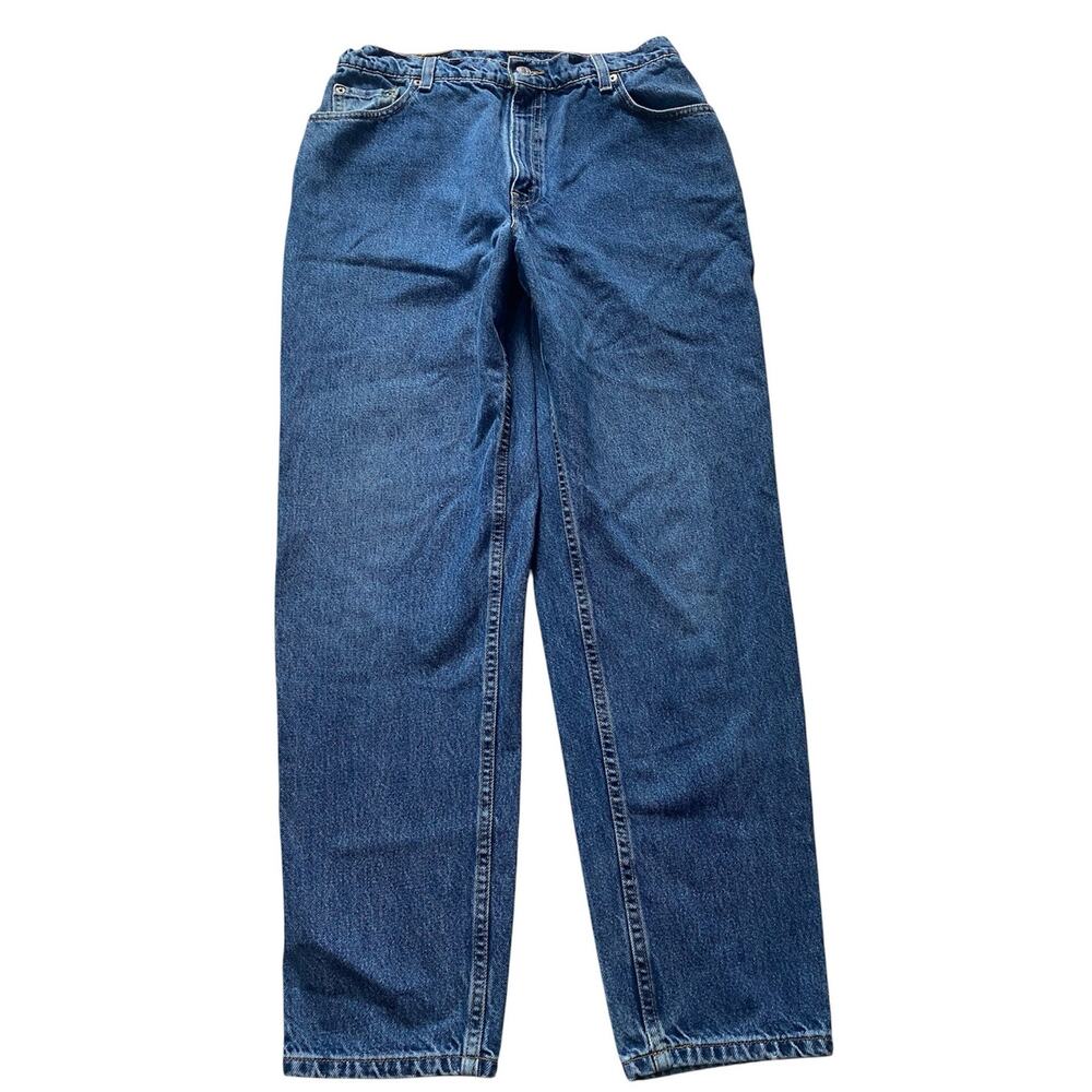 VTG Made In USA Levi's 550 Relaxed Fit Tapered Leg Jeans Women 14 REG M 1998 - Picture 2 of 10
